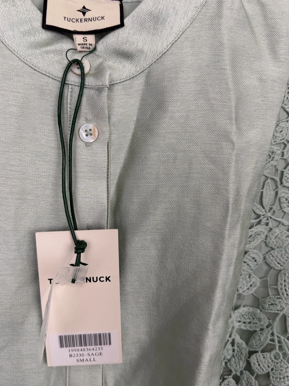 Tuckernuck Sage Lace Calliope Dress